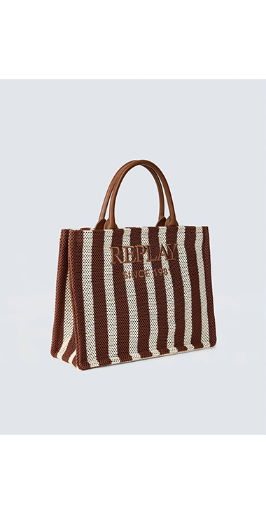 ストライプトートバッグ｜REPLAY リプレイ公式通販サイト